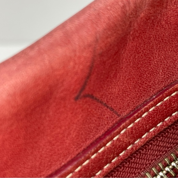 Vintage Coach! G2J—9186 Legacy Bucket Crossbody in Red ♥️ - Picture 11 of 16